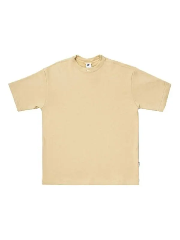 Футболка Nike Circa French Terry Short-Sleeve Top 'Yellow' — изображение 1 из 2, желтый