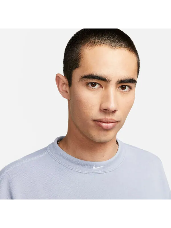 Футболка Nike Sportswear Circa French Terry Short Sleeve Top 'Blue' — изображение 2 из 3, синий