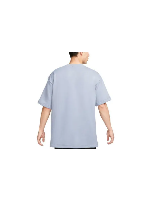 Футболка Nike Sportswear Circa French Terry Short Sleeve Top 'Blue' — изображение 3 из 3, синий