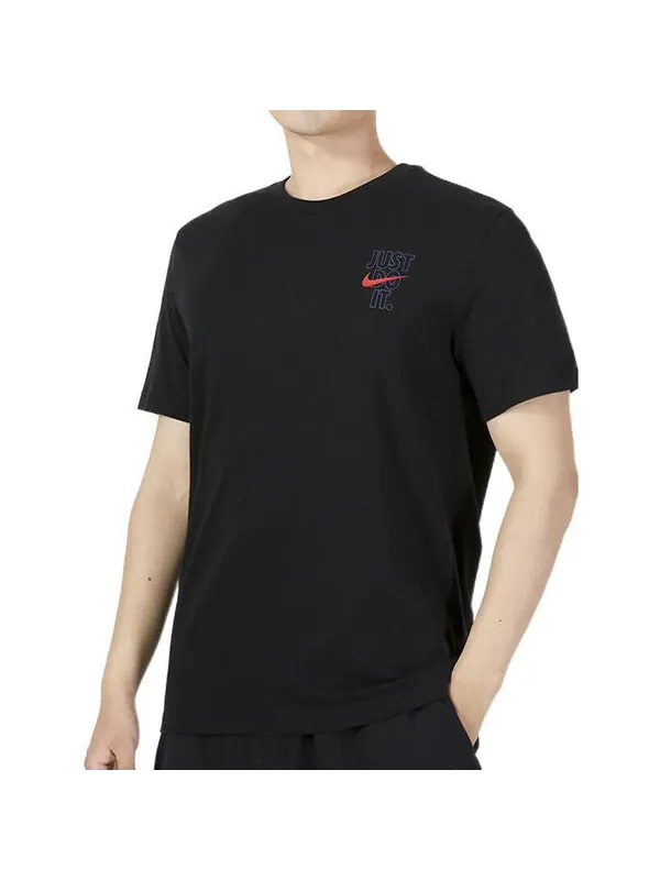 Футболка Men's Nike As Nsw Gaokao Ss Tee Athleisure Casual Sports Alphabet Round Neck Short Sleeve — изображение 3 из 4