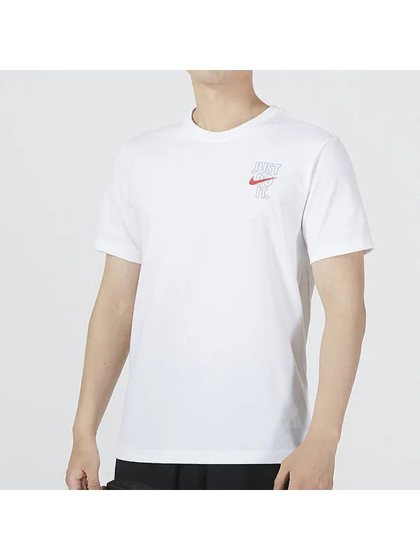 Футболка Men's Nike As Nsw Gaokao Ss Tee Athleisure Casual Sports Alphabet Round Neck Short Sleeve — изображение 3 из 4