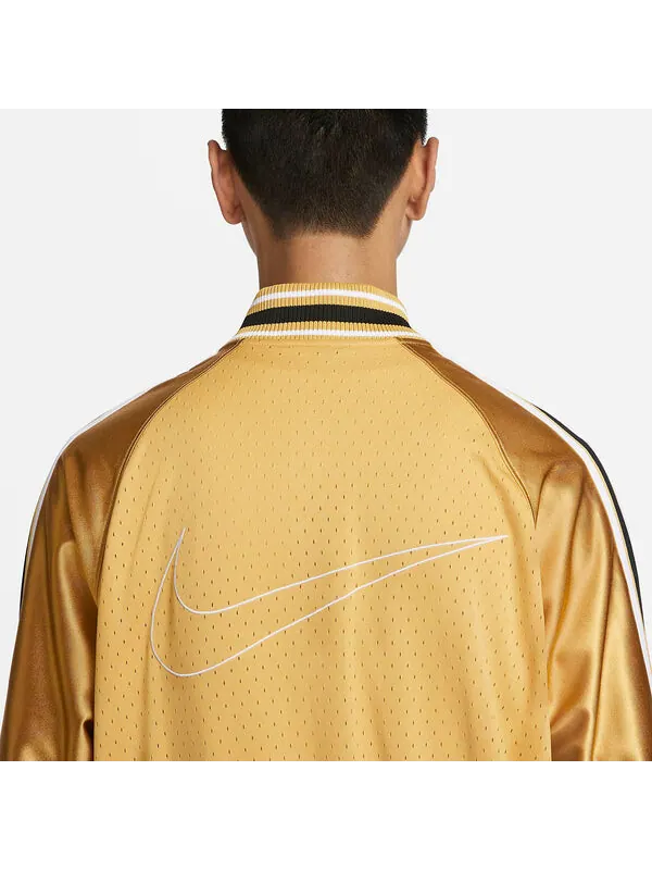 Куртка Nike Premium Basketball Jacket 'Wheat Gold' — изображение 4 из 4, золотистый/мульти