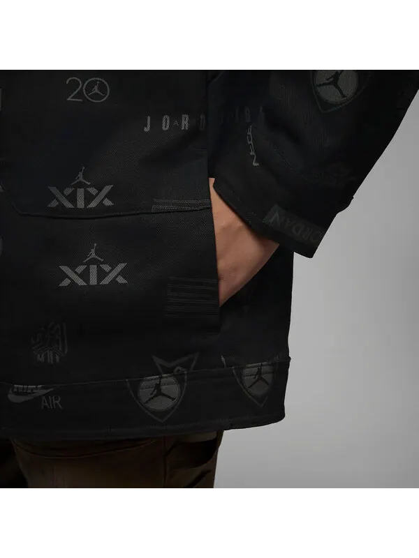 Куртка куртка дальнобойщика Air Jordan — изображение 2 из 4, черный