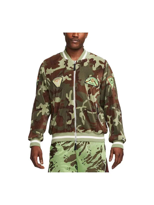 Куртка Nike Dri-FIT Full-Zip Basketball Jacket 'Camouflage' — изображение 1 из 3, мульти