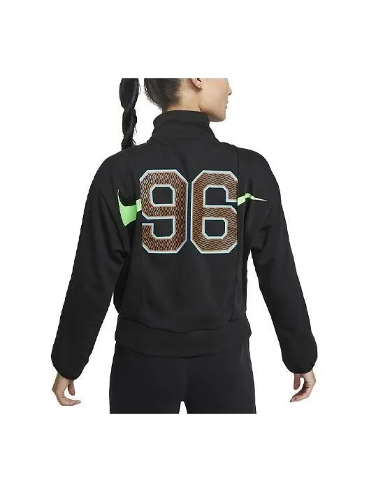 Толстовка с капюшоном dri fit swoosh fly 1 4 молния баскетбольная толстовка Nike — изображение 2 из 2, черный