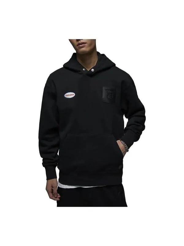 Толстовка Air Jordan Why Not? Hoodie 'Black' — изображение 1 из 2, черный/мульти
