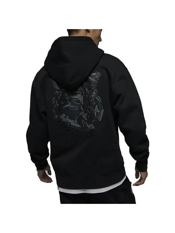 Толстовка Air Jordan Why Not? Hoodie 'Black' — изображение 2 из 2, черный/мульти