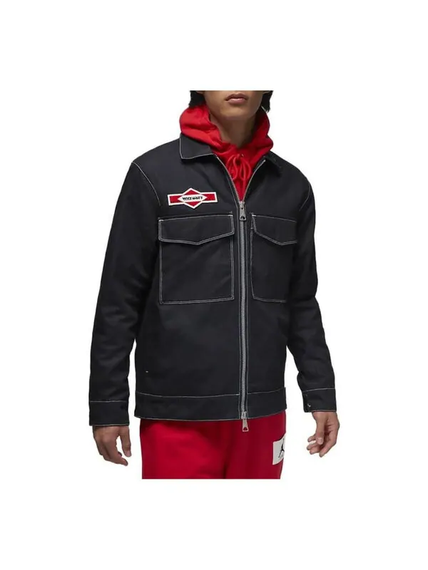 Куртка Air Jordan Why Not Jacket 'Black' — изображение 1 из 3, черный