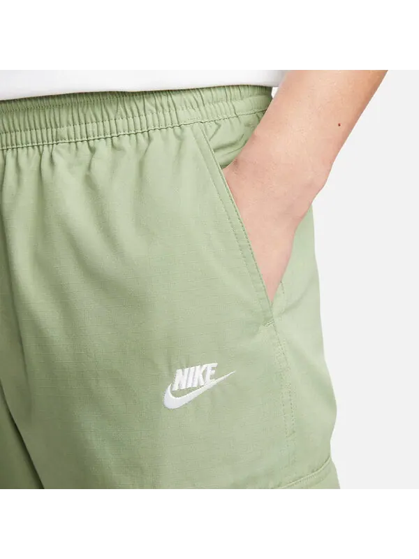 Брюки клубные тканые брюки карго Nike — изображение 3 из 4, зеленый/белый