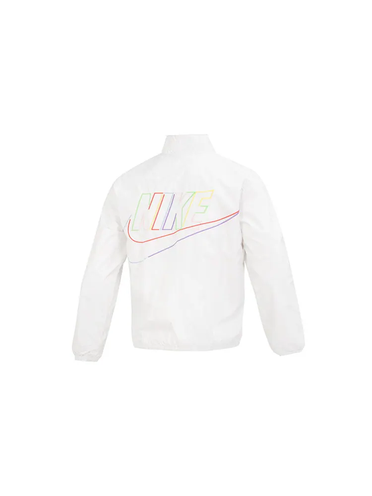 Куртка Nike Club+ Full-Zip Woven Jacket — изображение 2 из 5, белый