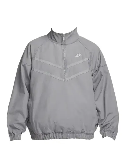 Куртка Nike Windrunner Canvas Jacket 'Smoke Grey' — изображение 1 из 4, серый/серый