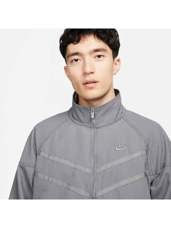 Куртка Nike Windrunner Canvas Jacket 'Smoke Grey' — изображение 3 из 4, серый/серый