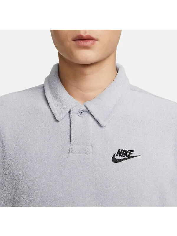 Рубашка поло рубашка поло Nike — изображение 2 из 4, серый