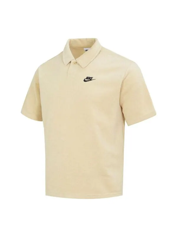 Футболка Nike Golf Polo Shirts 'Yellow' — изображение 1 из 4, желтый