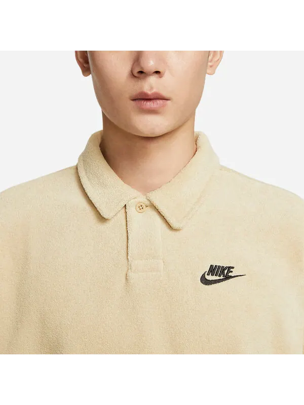 Футболка Nike Golf Polo Shirts 'Yellow' — изображение 2 из 4, желтый