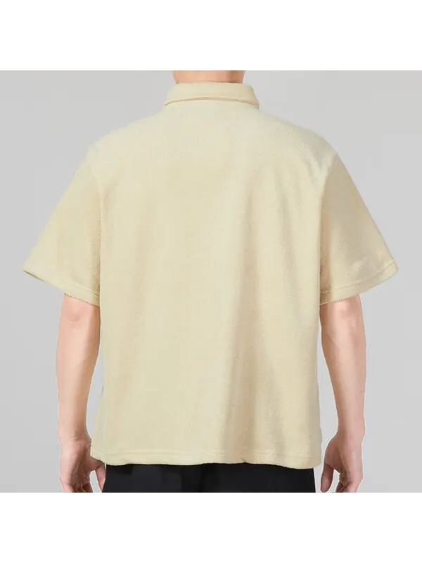 Футболка Nike Golf Polo Shirts 'Yellow' — изображение 4 из 4, желтый