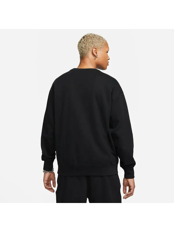 Толстовка с капюшоном Solo Swoosh с круглым вырезом Nike — изображение 2 из 2, черный