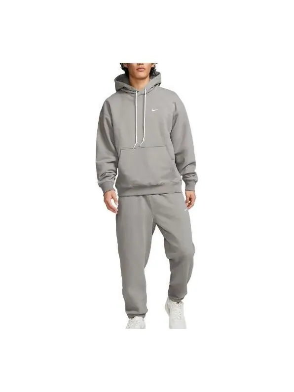 Толстовка соло swoosh ft брюки Nike — изображение 1 из 4, серый