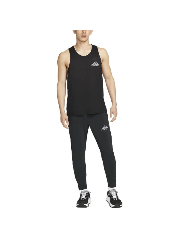 Штаны dri fit брюки для бега по пересеченной местности Nike — изображение 2 из 4, черный/мульти