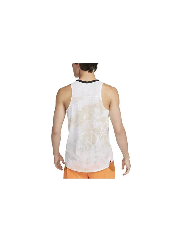 Майка Nike Trail Solar Chase Dri-FIT Running Tank 'White' — изображение 2 из 3, белый/мульти