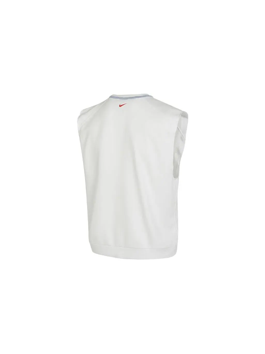 Спортивный топ Nike Dri-FIT Sleeveless Fleece Workout Top 'White' DX0883-121 — изображение 2 из 2, белый