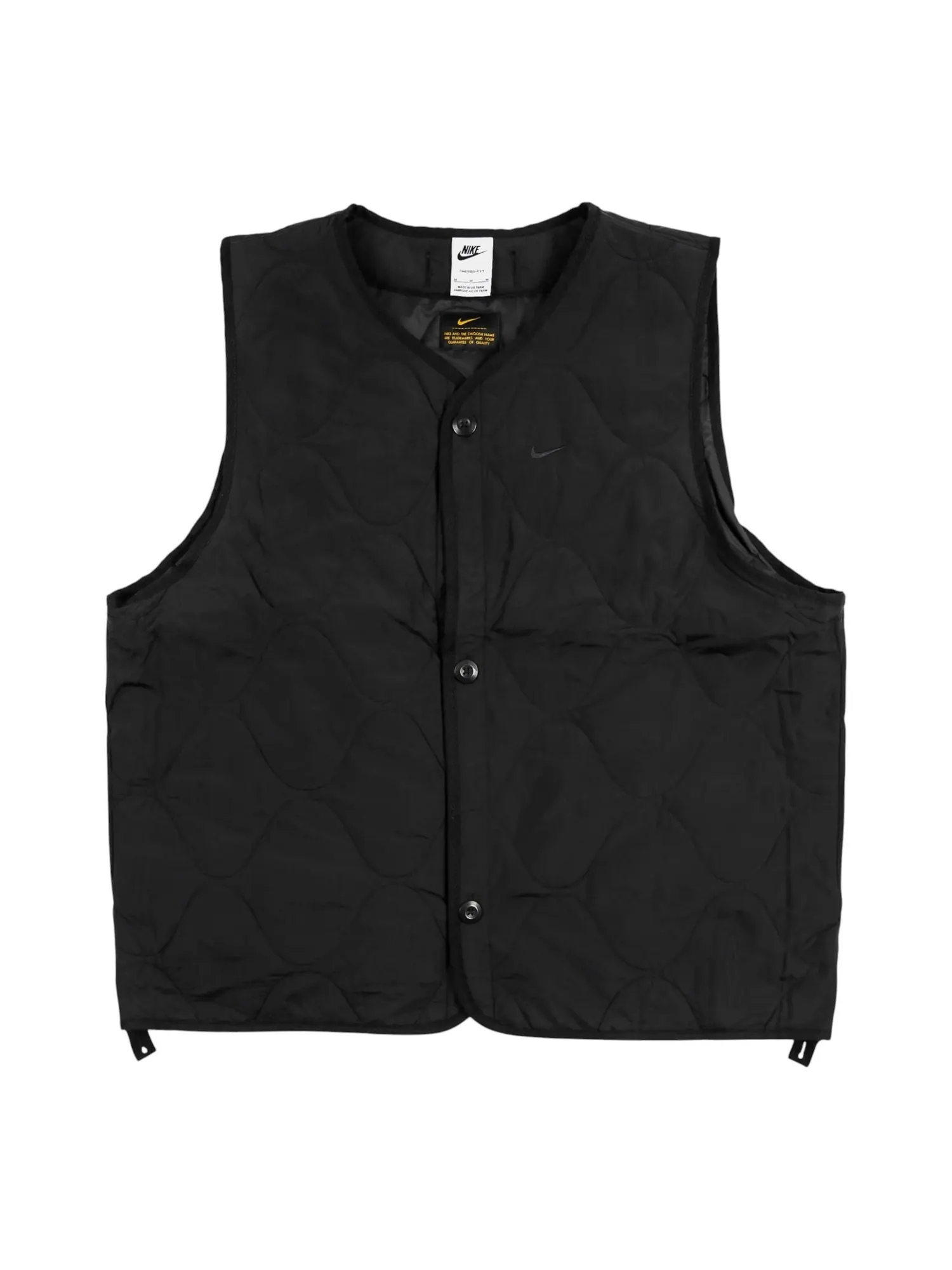 Жилет Nike Life Woven Insulated Military Gilet 'Black' — изображение 1 из 5, черный