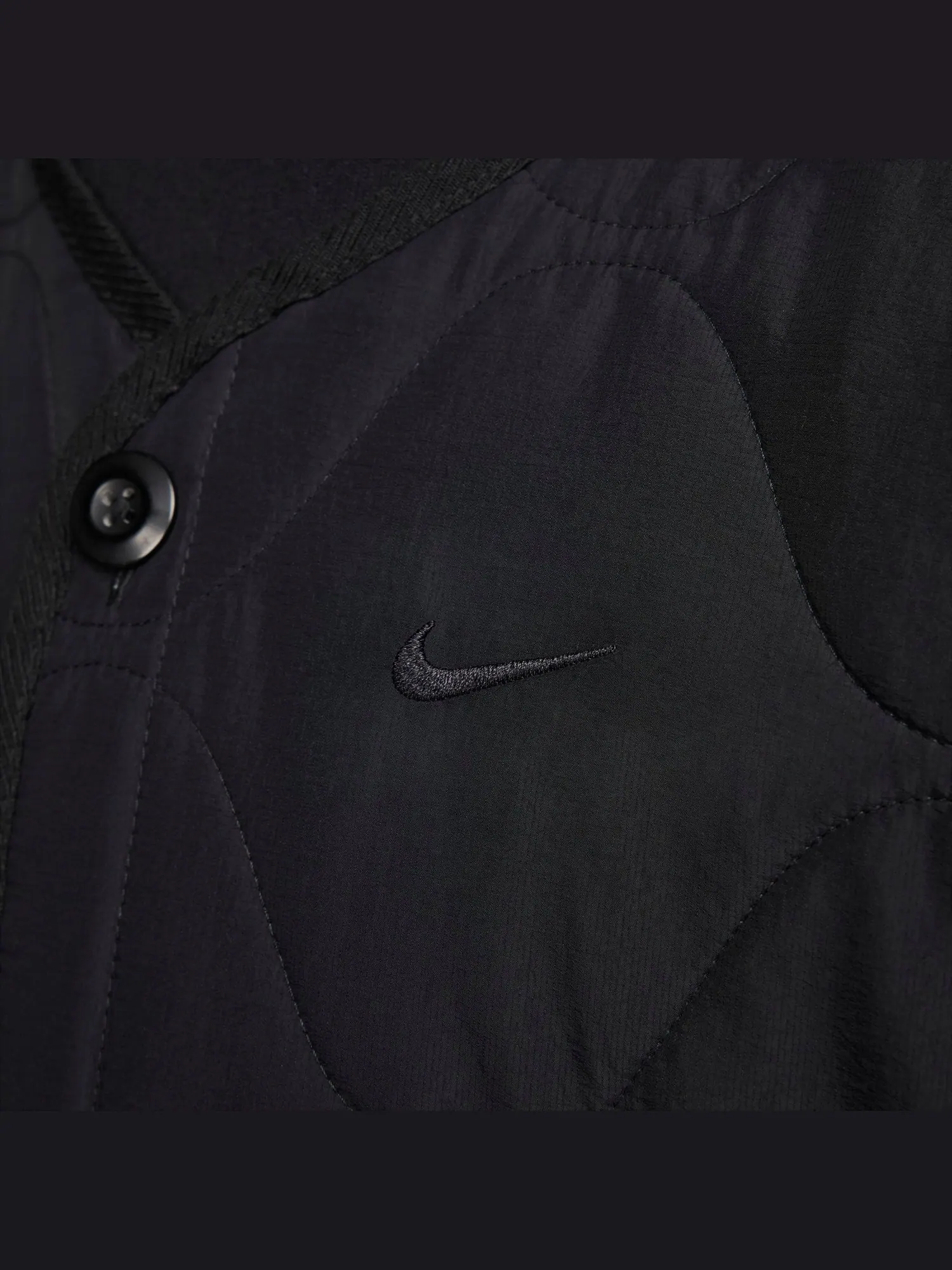 Жилет Nike Life Woven Insulated Military Gilet 'Black' — изображение 4 из 5, черный