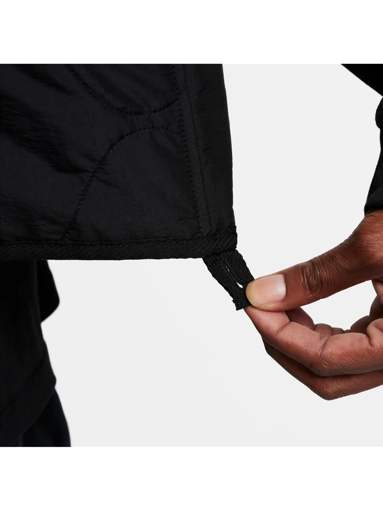 Жилет Nike Life Woven Insulated Military Gilet 'Black' — изображение 5 из 5, черный