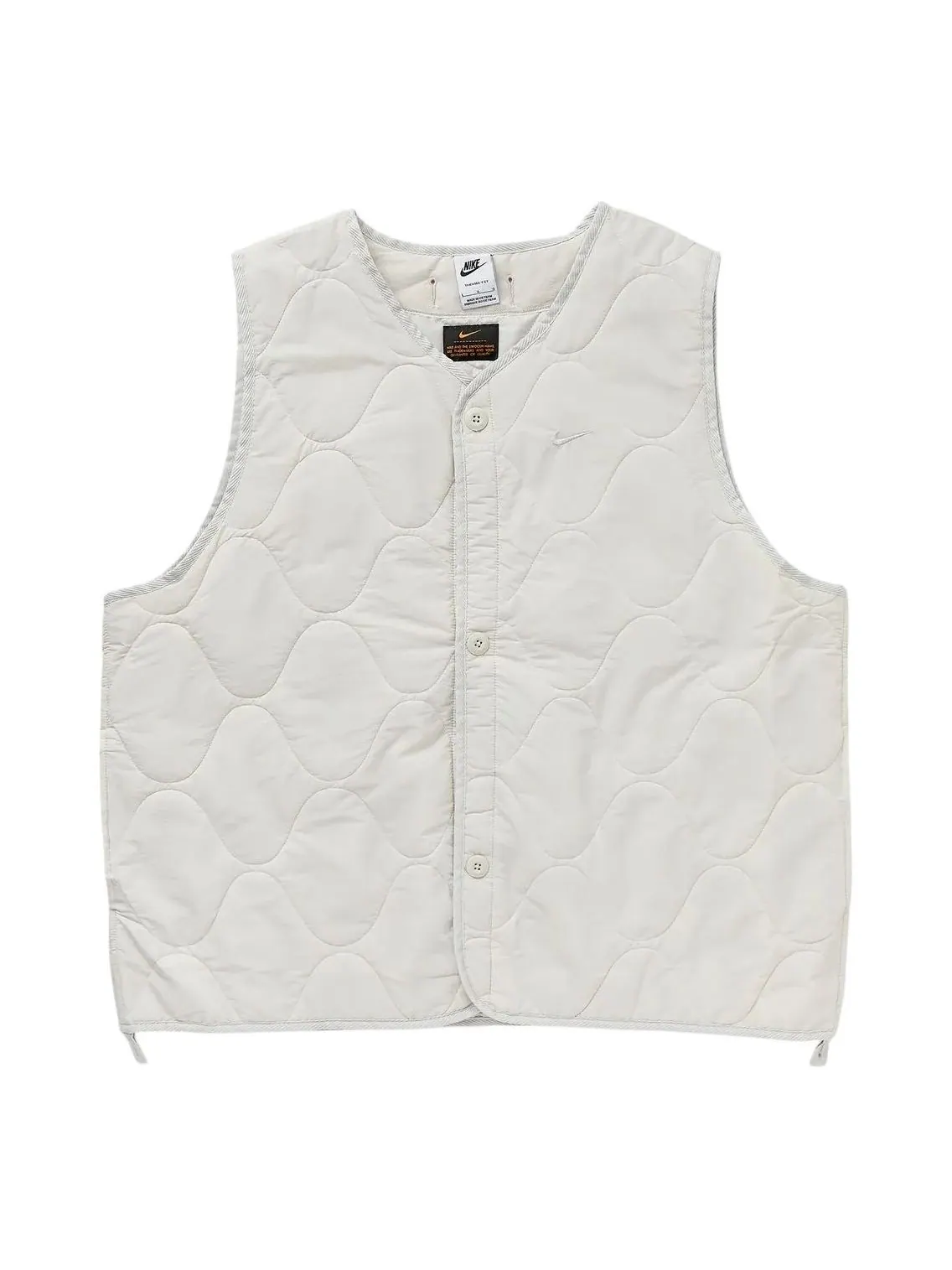 Жилет Nike Life Woven Military Vest 'Light Bone White' — изображение 1 из 4, бежевый