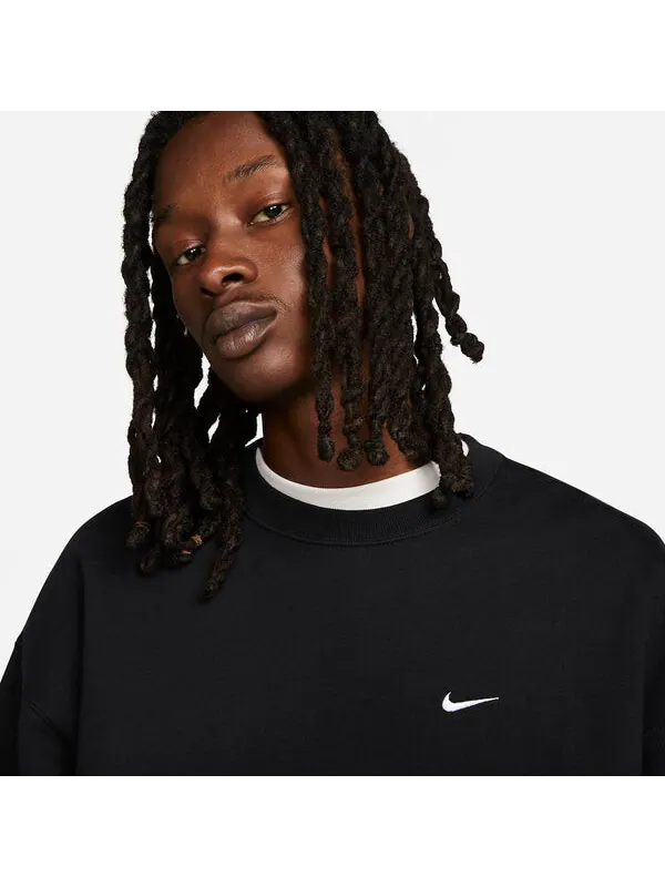 Свитер соло swoosh флис экипаж Nike — изображение 2 из 3, черный