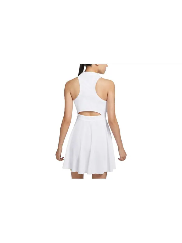 Платье (WMNS) Nike Dri-FIT Advantage Tennis Dress 'White' — изображение 3 из 3, белый