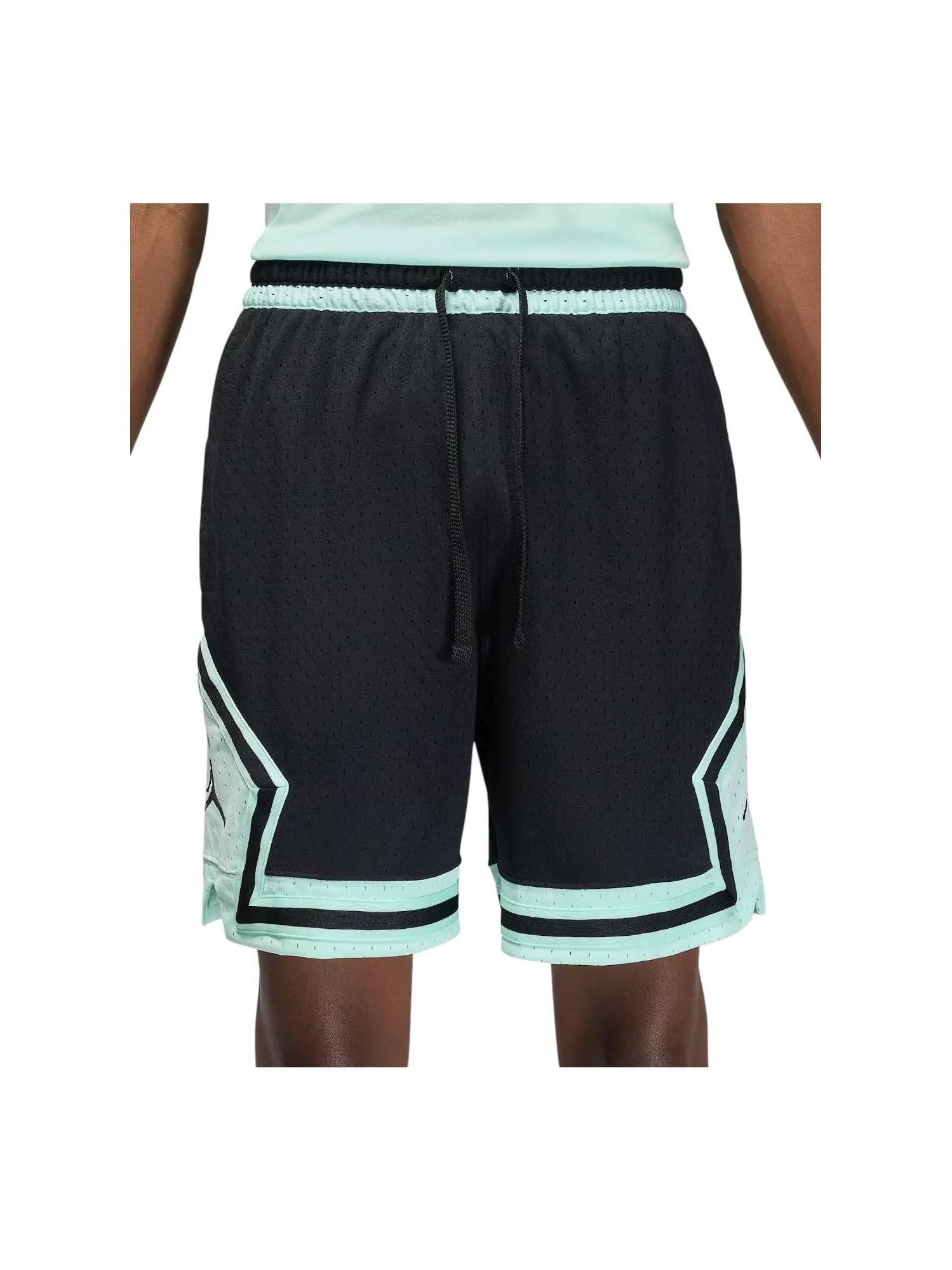Шорты Air Jordan Dri-FIT Sport Diamond Shorts 'Black Mint Foam' — изображение 1 из 2, черный//черный/черный