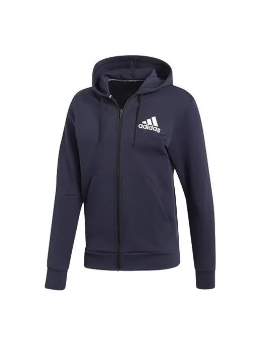 Куртка adidas Sports Knit Jacket Blue — изображение 1 из 4, синий