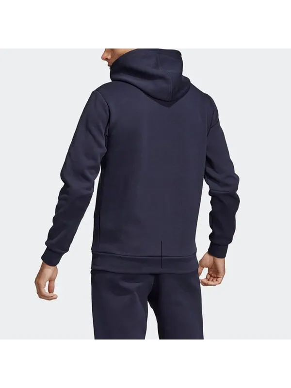 Куртка adidas Sports Knit Jacket Blue — изображение 4 из 4, синий
