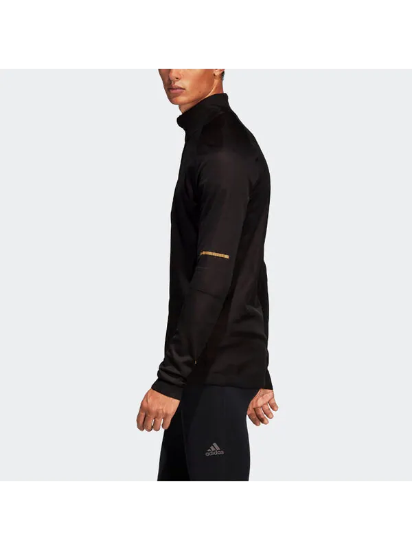 Куртка adidas Phx Jkt Cny M Sports Running Stand Collar Jacket Black — изображение 4 из 4, черный