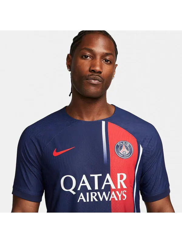 Футболка x пари сен-жермен 2023 24 матч домашняя футболка dri fit adv Nike — изображение 2 из 4