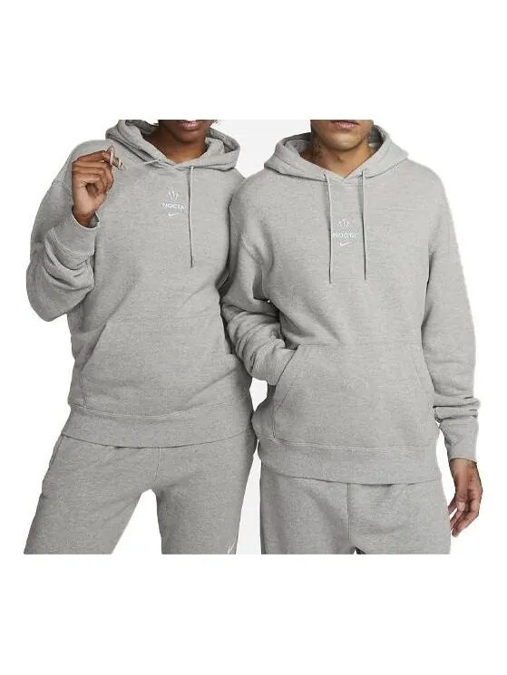 Толстовка Nike x Nocta Fleece Basketball Hoodie 'Grey' — изображение 1 из 3, серый