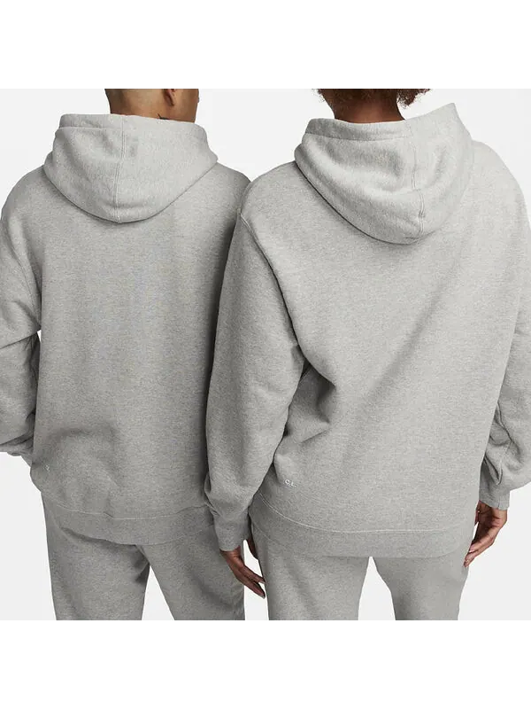 Толстовка Nike x Nocta Fleece Basketball Hoodie 'Grey' — изображение 3 из 3, серый