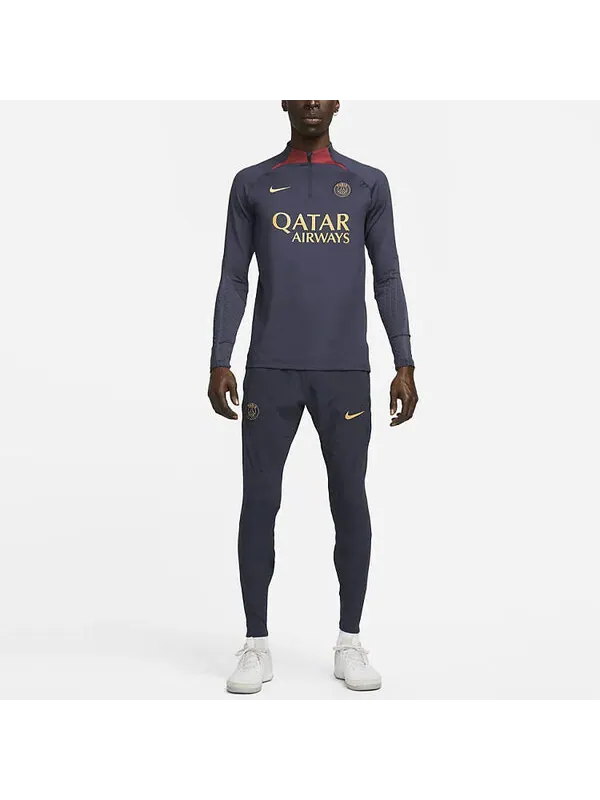 Штаны Paris Saint Germain strike Elite Dri Fit Adv трикотажные футбольные штаны Nike — изображение 3 из 3, синий