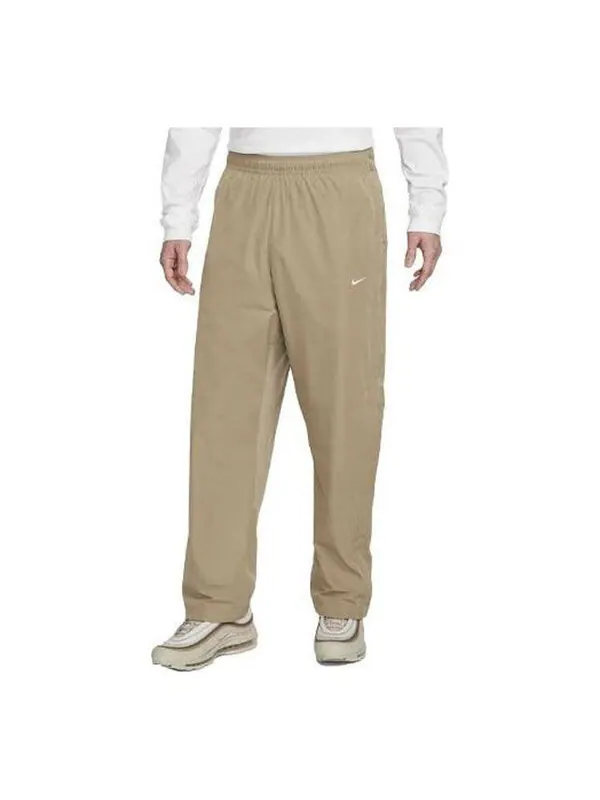 Брюки authentics tearaway pant 'tan' Nike — изображение 1 из 2, бежевый