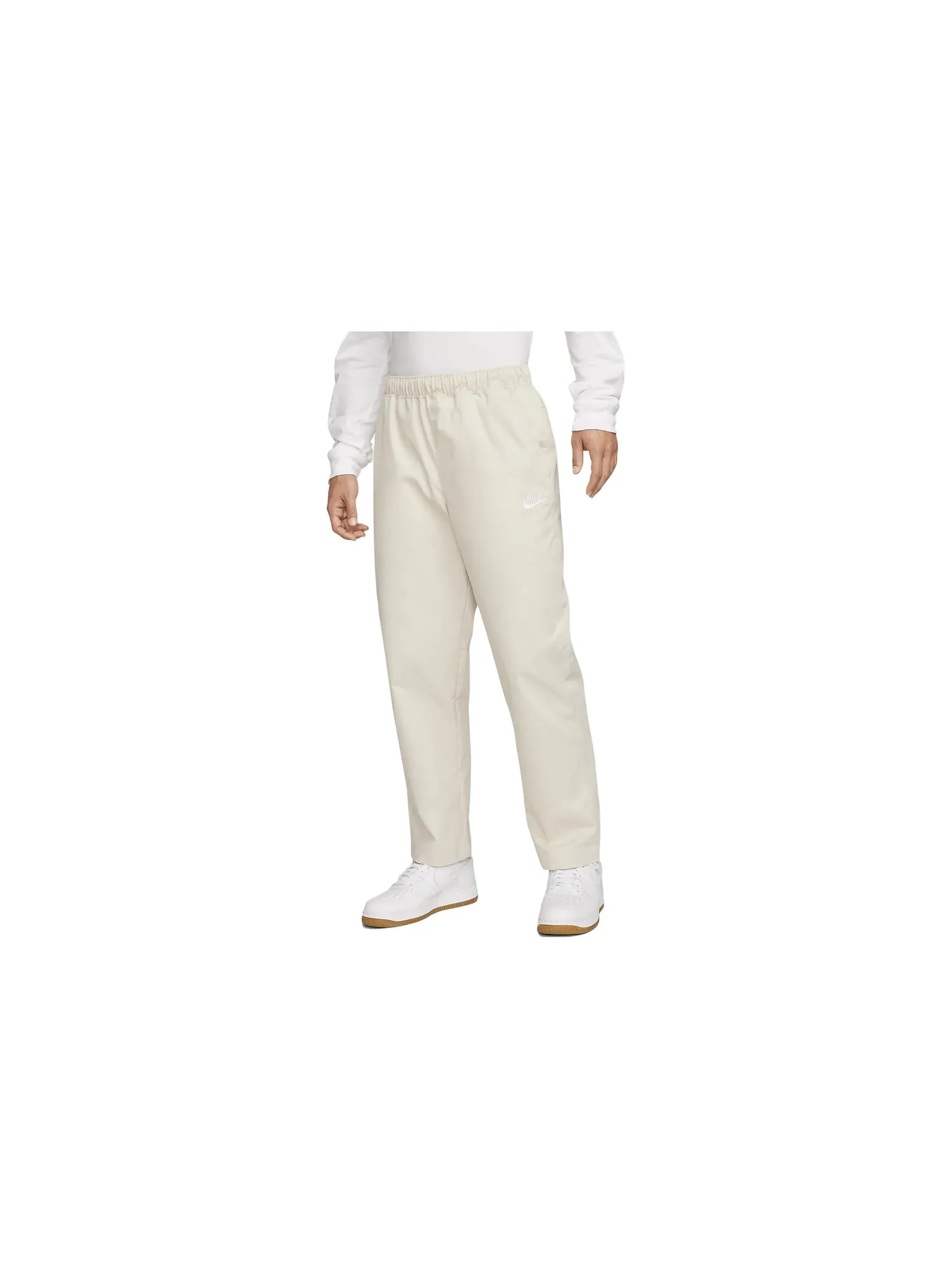Брюки Nike Club Woven Straight Leg Pants — изображение 2 из 3, белый