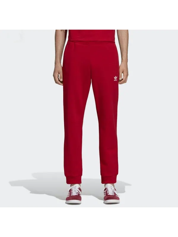 Спортивные штаны Men's adidas originals Red Sports Pants/Trousers/Joggers — изображение 3 из 4, красный
