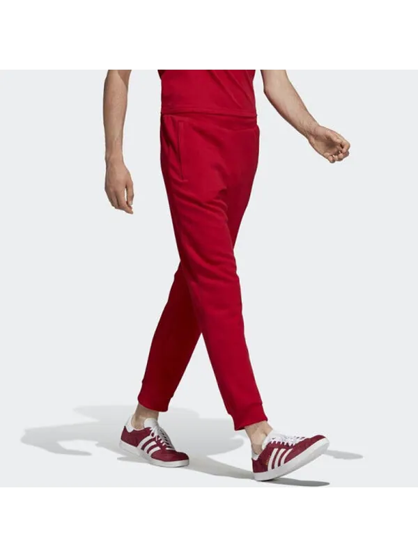 Спортивные штаны Men's adidas originals Red Sports Pants/Trousers/Joggers — изображение 4 из 4, красный