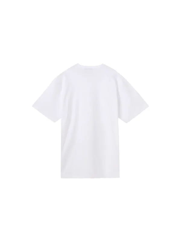 Футболка originals solid color pocket logo short sleeve white Adidas — изображение 2 из 4, белый