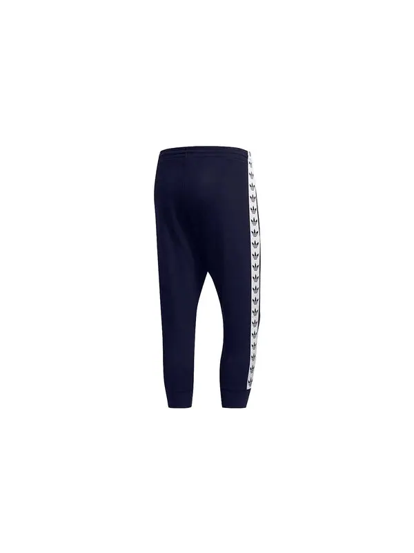 Спортивные штаны adidas originals Classic Logo Casual Sports Cropped Pants Navy Blue — изображение 2 из 4, темно-синий