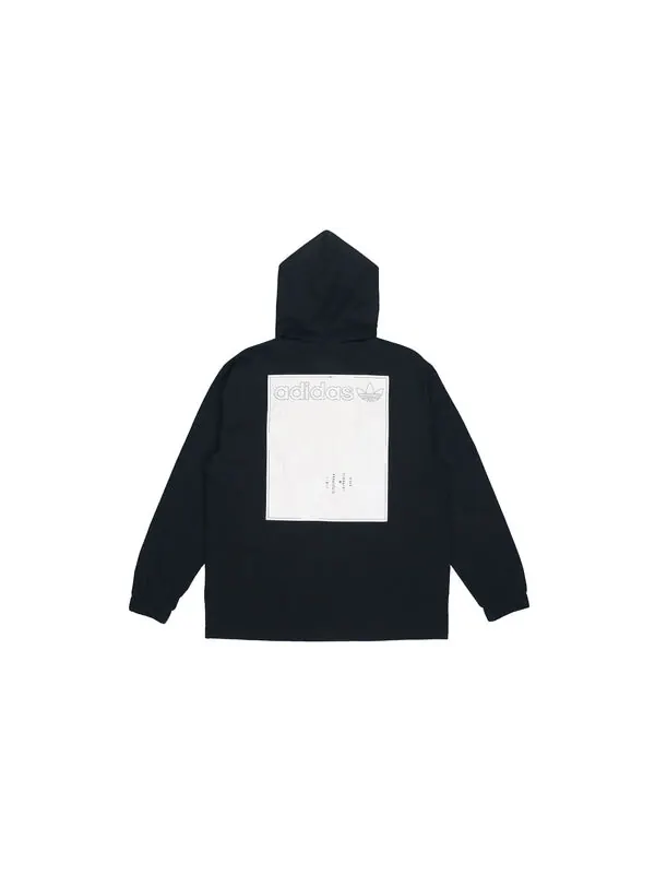 Куртка adidas originals Wb Kaval Hoodie Black Dx4236 — изображение 2 из 4, черный