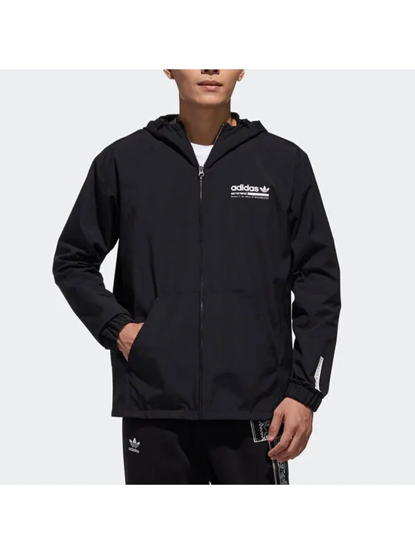 Куртка adidas originals Wb Kaval Hoodie Black Dx4236 — изображение 3 из 4, черный