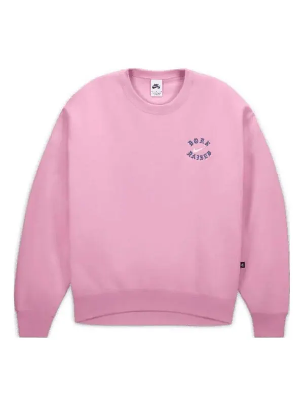 Толстовка Nike SB Born X Raised Crewneck Sweatshirt 'Pink' — изображение 1 из 2, розовый/мульти