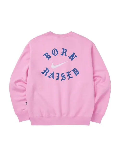 Толстовка Nike SB Born X Raised Crewneck Sweatshirt 'Pink' — изображение 2 из 2, розовый/мульти
