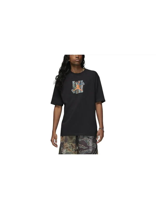 Футболка tee x undefeated Air Jordan — изображение 2 из 3, белый/черный/серый